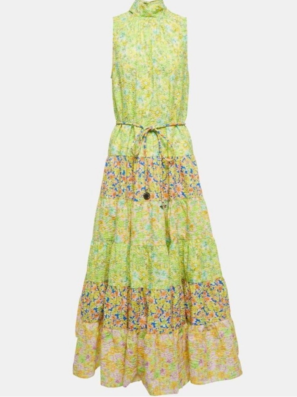 Alemais Daisy Spliced Midi Dress AU 4 / US 0